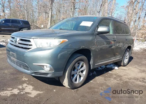 2012 Toyota Highlander Se V6 from USA, damaged, VIN 5TDBK3EH1CS171408